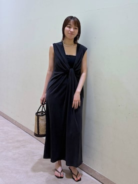 「MOHI（モヒ）のアイテム」を使った、あめさん（レディース・168cm）の夏コーディネート