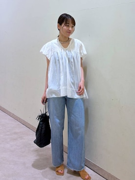 「LE VERNIS（ル・ベルニ）のアイテム」を使った、あめさん（レディース・168cm）の夏コーディネート