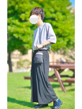 「アイテム（イヤーカフ）」を使った、🐾໊🅣🐾໊さん（メンズ・174cm）の秋コーディネート