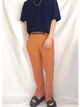 「RETRO GIRL（レトロガール）のアイテム」を使った、🐾໊🅣🐾໊さん（メンズ・174cm）の夏コーディネート