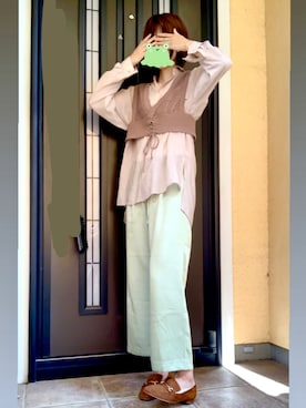 んみんみんみさん（レディース・173cm）の秋コーディネート