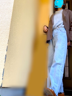 んみんみんみさん(レディース・173cm)の冬コーディネート