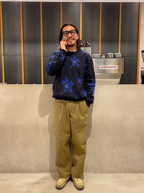 SATURDAYS NEW YORK CITY 花柄セーター Saturdays NYC（サタデーズ ニューヨークシティ ）の「Wade