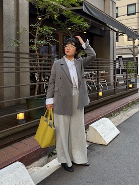 「季節の変わり目羽織コーデ」｜sato yukiさん（レディース・147cm）の秋コーディネート