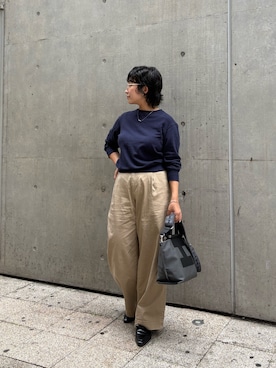 「アイテム（その他小物）」を使った、sato yukiさん（レディース・147cm）の秋コーディネート