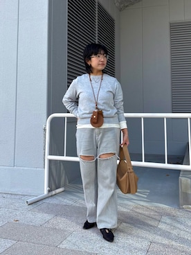 sato yukiさん（レディース・147cm）の冬コーディネート