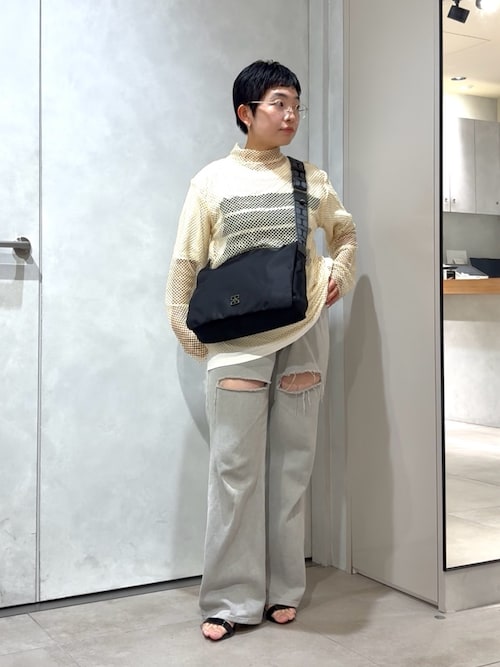アーゴ ミディアムショルダー NYLON/CERVO（ショルダーバッグ