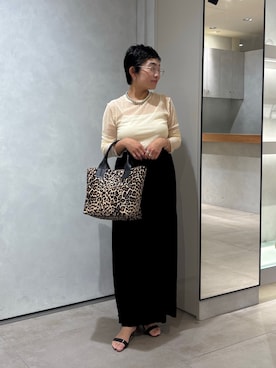 「IACUCCI（イアクッチ）のアイテム」を使った、sato yukiさん（レディース・147cm）の夏コーディネート