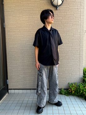 「アイテム（フォーマルスーツ/小物）」を使った、HIROTOさん（メンズ・170cm）の夏コーディネート