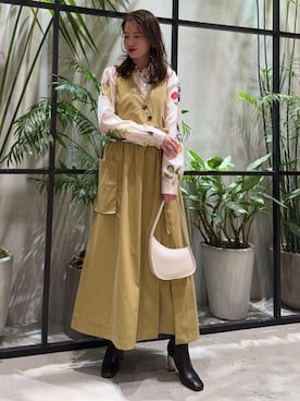 「caban」｜Matsuyama_TOMORROWLANDさん（レディース・162cm）の秋コーディネート