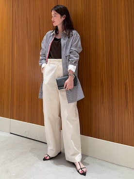 「caban」｜Matsuyama_TOMORROWLANDさん（レディース・162cm）の夏コーディネート