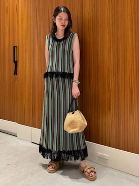 「caban」｜Matsuyama_TOMORROWLANDさん（レディース・162cm）の夏コーディネート