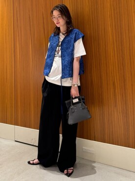 「caban」｜Matsuyama_TOMORROWLANDさん（レディース・162cm）の夏コーディネート