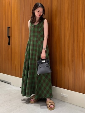 「caban」｜Matsuyama_TOMORROWLANDさん（レディース・162cm）の夏コーディネート