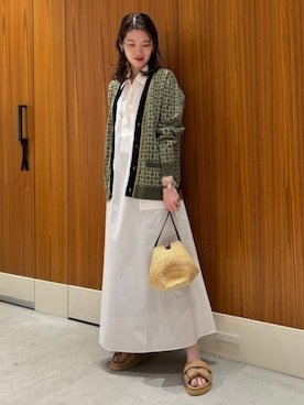 「caban」｜Matsuyama_TOMORROWLANDさん（レディース・162cm）の夏コーディネート