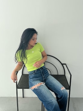 harukaさん（レディース・157cm）の夏コーディネート