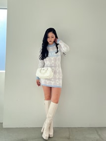 パピヨンアーガイルワンピース ear PAPILLONNER（イアパピヨネ）の「【SUM1 STYLE（スミ