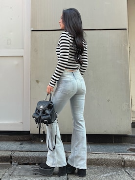 harukaさん（レディース・157cm）の春コーディネート