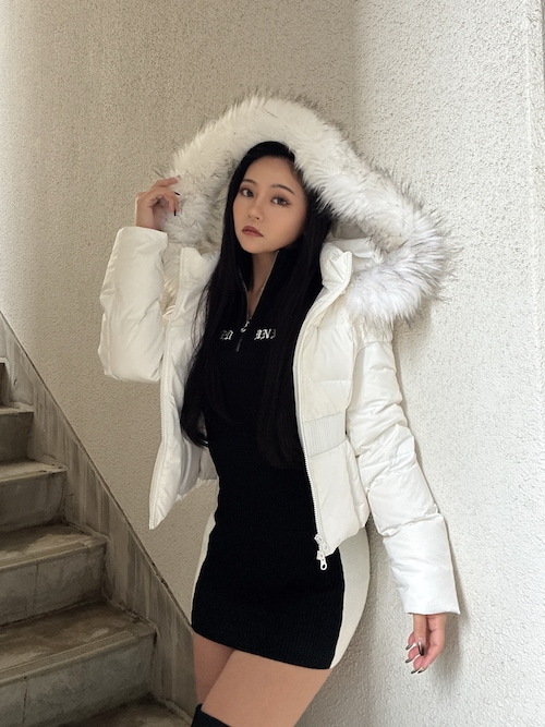 GDベルト付きショートダウンコート（ダウンジャケット/コート）｜GYDA