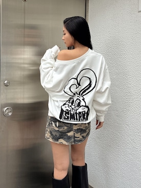 harukaさん（レディース・157cm）の冬コーディネート