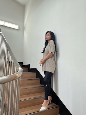 harukaさん（レディース・157cm）の夏コーディネート