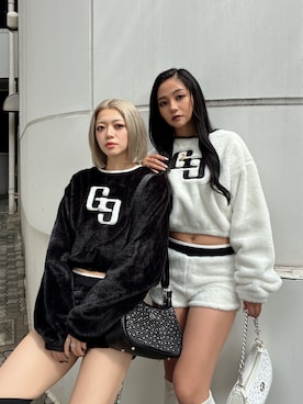 「GYDA（ジェイダ）のアイテム（ブーツ）」を使った、harukaさん（レディース・157cm）の秋コーディネート