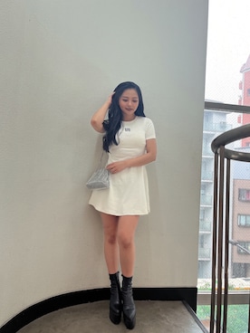 harukaさん（レディース・157cm）の夏コーディネート