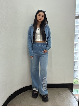 harukaさん（レディース・157cm）の夏コーディネート