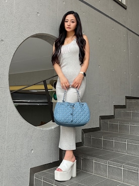 harukaさん（レディース・157cm）の夏コーディネート