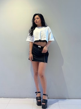 harukaさん（レディース・157cm）の夏コーディネート