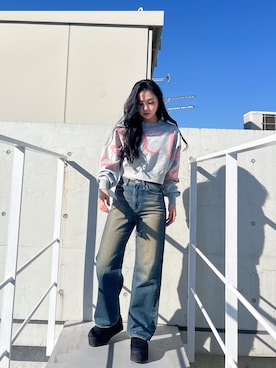 harukaさん（レディース・157cm）の冬コーディネート