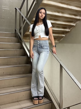 harukaさん(レディース・157cm)の夏コーディネート
