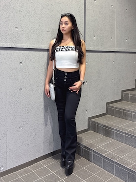 harukaさん(レディース・157cm)の夏コーディネート