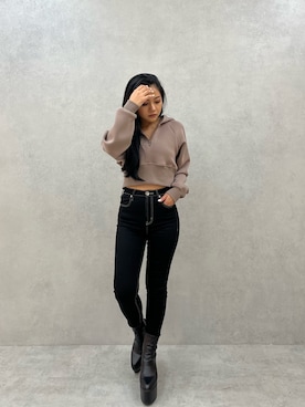 harukaさん（レディース・157cm）の秋コーディネート