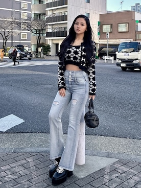 harukaさん(レディース・157cm)の冬コーディネート