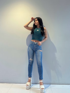 harukaさん（レディース・157cm）の春コーディネート