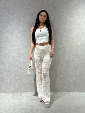 harukaさん（レディース・157cm）の夏コーディネート