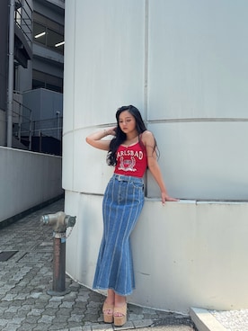 harukaさん(レディース・157cm)の夏コーディネート