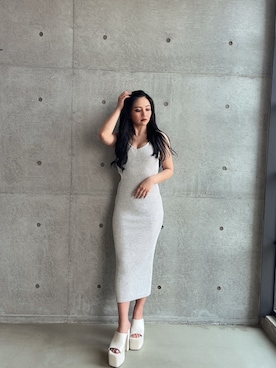 harukaさん（レディース・157cm）の夏コーディネート