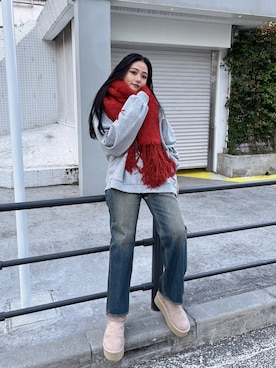 harukaさん（レディース・157cm）の冬コーディネート