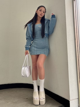 harukaさん(レディース・157cm)の夏コーディネート