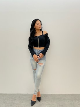 harukaさん（レディース・157cm）の秋コーディネート