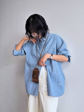 「BABYLONE（バビロン）のアイテム」を使った、MOMOKO_BABYLONEルミネ新宿さん（レディース・161cm）の春コーディネート