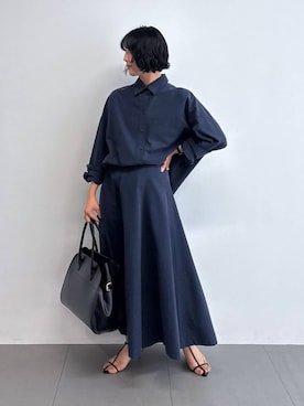 MOMOKO_BABYLONEルミネ新宿さん(レディース・161cm)の冬コーディネート