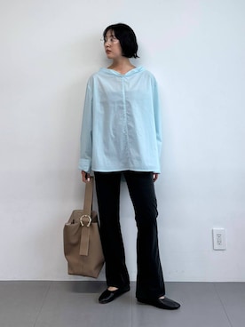 MOMOKO_BABYLONEルミネ新宿さん（レディース・161cm）の春コーディネート