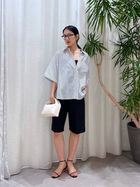 「BABYLONE（バビロン）のアイテム」を使った、MOMOKO_BABYLONEルミネ新宿さん（レディース・161cm）の夏コーディネート