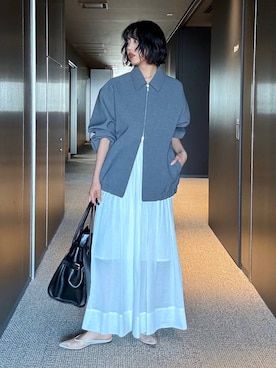 MOMOKO_BABYLONEルミネ新宿さん(レディース・161cm)の冬コーディネート