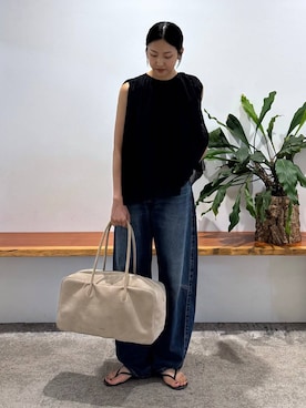 MOMOKO_BABYLONEルミネ新宿さん（レディース・161cm）の夏コーディネート