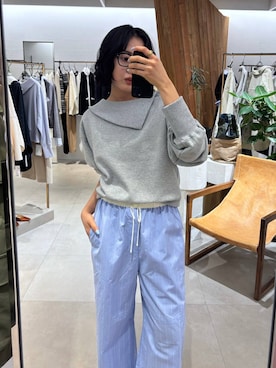 MOMOKO_BABYLONEルミネ新宿さん(レディース・161cm)の冬コーディネート