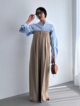 「アイテム（オールインワン・サロペット）」を使った、MOMOKO_BABYLONEルミネ新宿さん（レディース・161cm・20代）の夏コーディネート